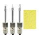 thumbnail image 2 of Puntas de soldadura de 3 piezas con esponja de limpieza para herramientas de puntas de soldadura de interfaz E10, 2 of 6