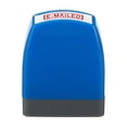 thumbnail image 3 of Unique Bargains E-mailed Stamp Self Inking Red Ink Office Stamps Pre Inked Message Stamp Business Stamp Style 1, Blue, 3 of 6