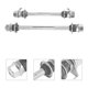 thumbnail image 1 of unbranded 2Ud Eje Para Bujes De De Y En Metal Plateado, 1 of 8