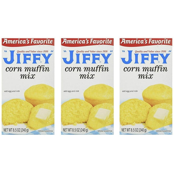 Jiffy Corn Muffin Mix 8.5 oz 3 Pack