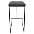 thumbnail image 5 of Vintage Leather Bar Stools - Set of 2 - Modern Kitchen Island Seating, 5 of 5