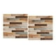 thumbnail image 5 of Pegatinas para casa de muñecas a escala 1:12, mini suelo de madera con veta, lámina para suelo de casa de muñecas estilo D, 5 of 9