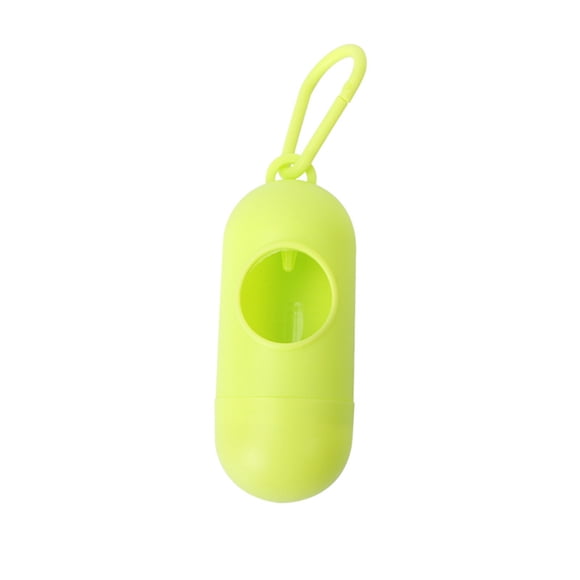 Sacs Fournitures Distributeur de Sacs à Déchets pour Chien Distributeur de Sacs à Déchets en Plastique Étanche avec Crochet Arrière Distributeur Vert Gazon