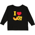 thumbnail image 3 of Inktastic I Heart Mac and Cheese Boys or Girls Long Sleeve Toddler T-Shirt, 3 of 5