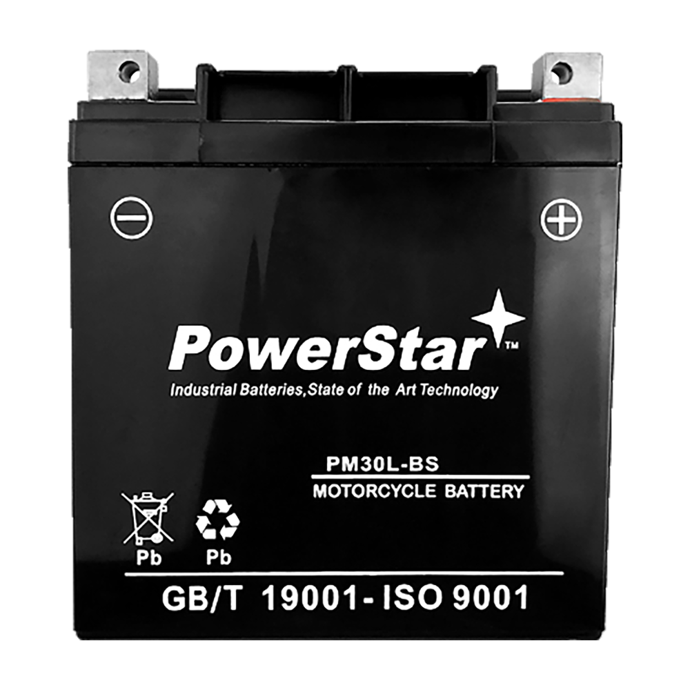 SigmasTek Yuasa YIX30L-BS Replacement Battery – 12V Rechargeable SLA AGM – 385CCA