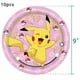 thumbnail image 1 of Decoraciones para fiesta de cumpleaños de Pokémon, globos de Pikachu, vajilla desechable, plato, servilleta, fondo para fiesta de niños y niños, 1 of 3