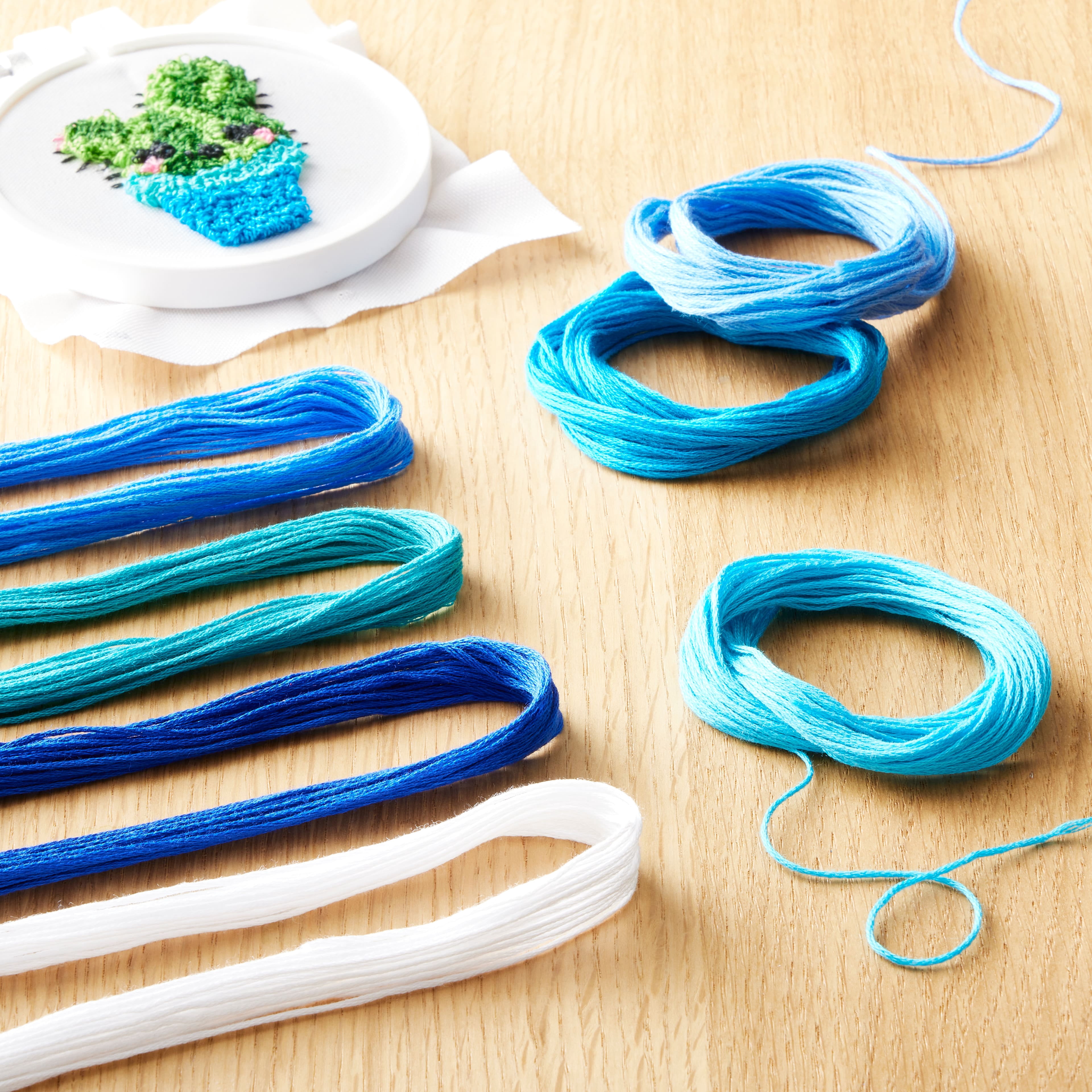 Loops & Threads Blues Embroidery Floss, 12 Packs: 36 ct. (432 total)