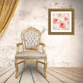 thumbnail image 3 of Loreth, Lanie 26x26 Gold Ornate Wood Framed with Double Matting Museum Art Print Titled - Tropical Blossom Garden II, 3 of 4