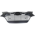 thumbnail image 4 of CAPA Fits 16-18 HR-V HRV 1.8L Front Face Bar Grill Grille Assembly Black w/o Molding, 4 of 5