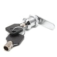 thumbnail image 4 of 101-25mm Cerradura de leva Tubular para cajón, para puerta, buzón, armario, armario con 2 llaves, 16-30mm, 4 of 5