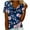 Blue(Type 88), variant on Otvok Women'S Tops Solid Color Fashionable Pile Collar Breathable Summer Short Sleeved Casual T-Shirt