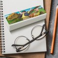 thumbnail image 4 of Dino Dan Estuche Rígido para Gafas de Cuero PU Protector con Forro de Felpa Premium Suave para Hombres y Mujeres, 4 of 6