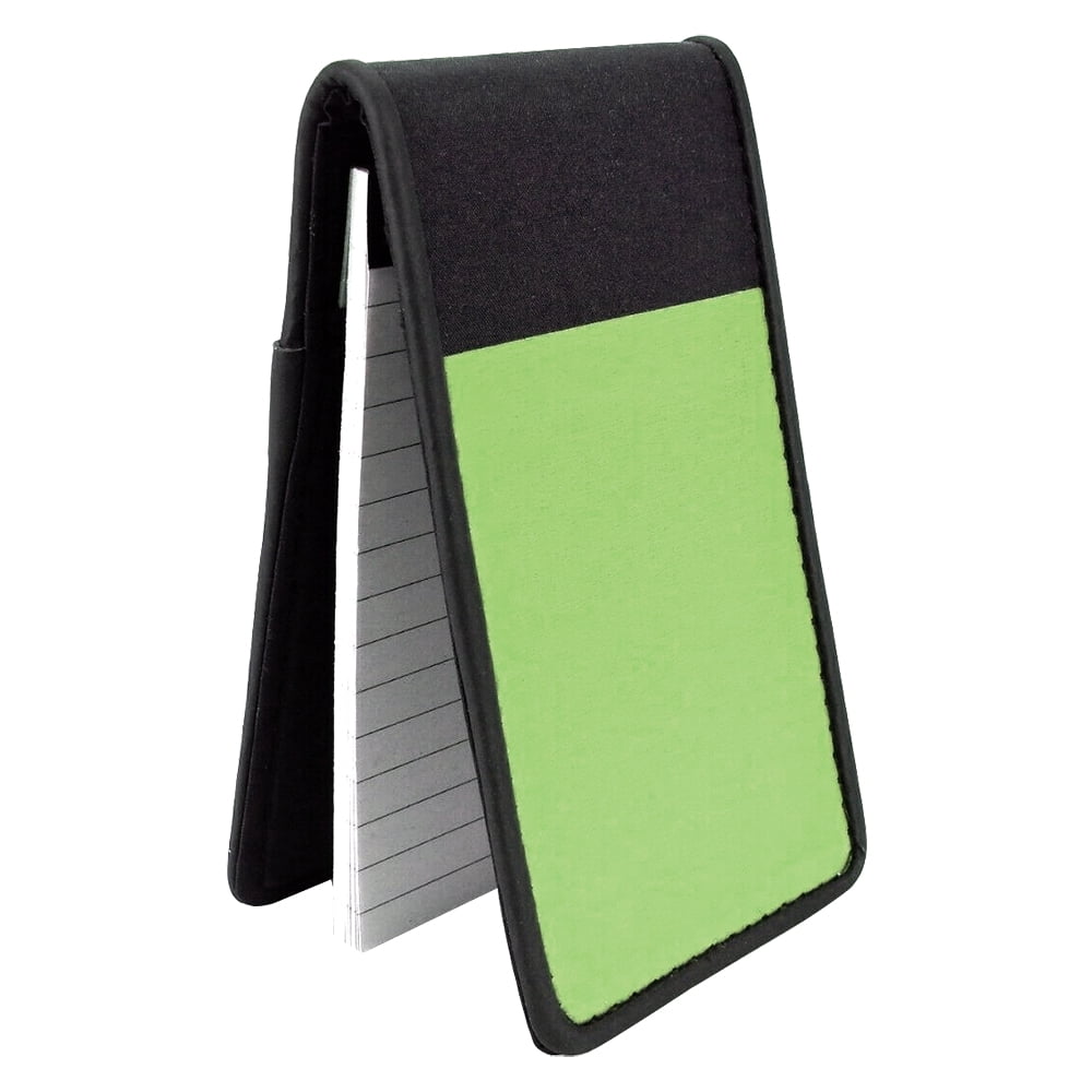 Jotter Note Pad with Card Pocket Mini Business Memo Pad Holder Pocket Memo Pads Book Cover