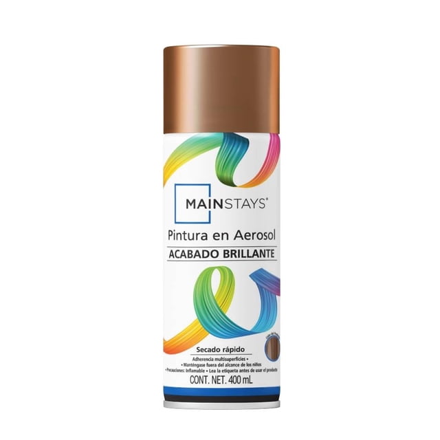Pintura en Aerosol Mainstays Pintura en aerosol, Brillante, 400ml