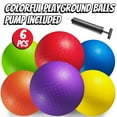 thumbnail image 2 of Playground Balls Bedwina de 10 pulgadas (paquete de 6) con bomba manual, 2 of 8