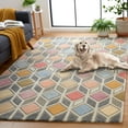 thumbnail image 3 of SAFAVIEH Rodeo Drive Slater Geometric Area Rug, Gray/Beige, 5' x 8', 3 of 8