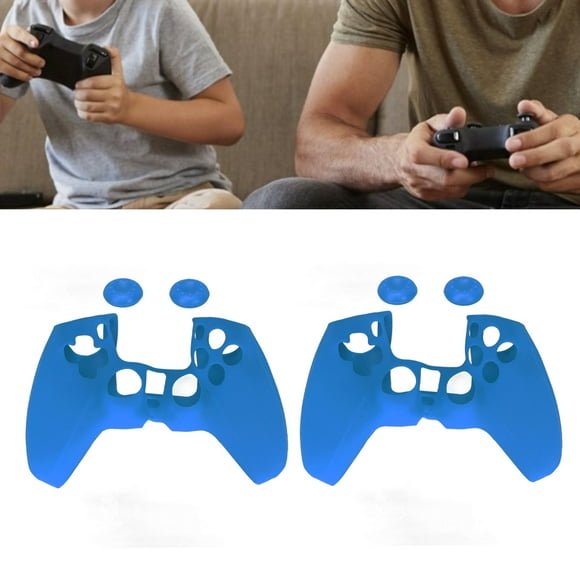 Cover Skin For PS5 Controller, Anti Slip Silicone Game Grip Protective Case, Ergonomic Soft Durable Gamepads Sleeve, Universal Handle Body Protector, 2Pcs