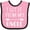 Pink and Black, variant on Inktastic I Got It From My Uncle Boys or Girls Baby Bib