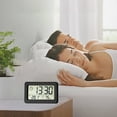 Atomic Clock with Outdoor and Indoor Temperature SelfSetting Alarm