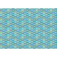 thumbnail image 1 of Ahgly Company Machine Washable Indoor Rectangle Transitional Seafoam Green Area Rugs, 2' x 4', 1 of 7