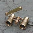 thumbnail image 2 of Mini binoculares de metal 3x25 Binocular retro ligero con mango plegable incorporado para adultos N Tomshoo  Telescopio, 2 of 7