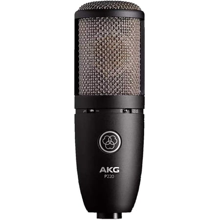 Audio Audio Perception 220 fessional Studio Microphone, Silver Blue