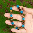 thumbnail image 2 of JUSIP Vintage Boho Tiger Eye Stone Bracelet - Natural Beaded Wealth Symbol For Abundance & Prosperity, August Birthstone, Daily & Gift Occasions, Halloween Holiday - Fits All Seasons, 2 of 7