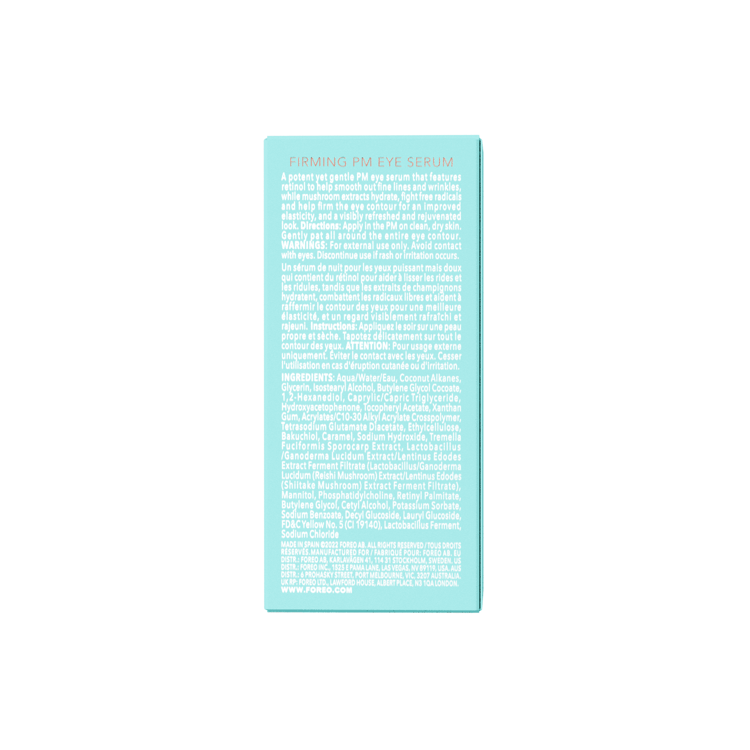 FOREO Eye Candy IRIS 2 Bundle - Eye Massager + IRIS Firming PM Eye Serum
