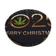 thumbnail image 1 of Balery 2025 And Merry Christmas Fundas de asiento para taburete de bar redondo de tela de terciopelo ajustables que protegen de arañazos y manchas para sillas de 14 a 17 pulgadas.-12 inch, 1 of 7