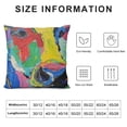 thumbnail image 5 of BANET  Soft Short Plush Pillowcase - Perfect Blend of Comfort and Style Art Painting oil Painting 22x22in, 5 of 5