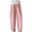 Pink, variant on hotojiny Womens Wide Leg Sweatpants Elastic High Waisted Baggy Pants with Pockets Drawstring Jogging Workout Athletic Pants