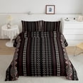 thumbnail image 2 of jejeloiu Southwestern Aztec Geometric Bedding Comforter Set,Rustic Western Boho Twin Comforter Sets,Triangle Plaid Circular Bedding Set For Adult,Ultra Soft Home Decor Reversible,2 Pieces, 2 of 8