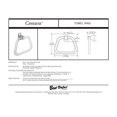 thumbnail image 3 of Liberty Hardware D8517 Polished Chrome Clear Plastic Towel Ring, 3 of 3