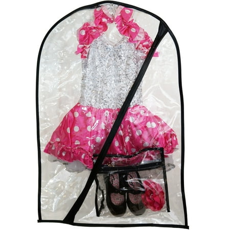 The Original Dance Costume Bag by Boottique- Children's Garment & Costume Bag (Includes Mini Bag for Accessories & Shoes)