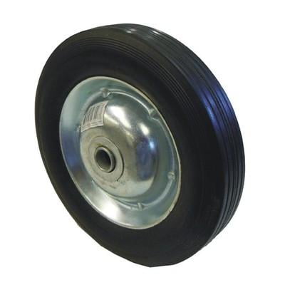 10" INCH SOLID HARD RUBBER FLAT FREE REPLACEMENT TIRE WHEEL RIM DOLLY HAND CART 