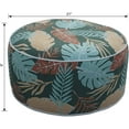 thumbnail image 3 of Kozyard Inflatable Stool Ottoman Used for Indoor or Outdoor, Kids or Adults, Camping or Home (Leaf Pattern), 3 of 3