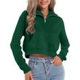 thumbnail image 4 of NMMUED Womens Oversized Tops, Oversized Sweatshirt for Women, Womens Fall Clothing, Fall Tops for Women, Womens Fall Tops, Green S, 4 of 4