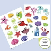 Baby Shark 6 Bin Design and Store Toy Organizer by Delta Children, Greenguard Gold Certified