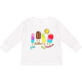 thumbnail image 3 of Inktastic Just Chillin This Summer Popsicles Boys or Girls Long Sleeve Toddler T-Shirt, 3 of 5