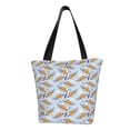 thumbnail image 1 of Fotbe Cute Sloth Bolsa de Playa con Estampado, Bolsa de Hombro, Bolsa de Mano Espaciosa, Bolsa de Viaje Ligera, Bolsa de Compras Versátil, 1 of 6