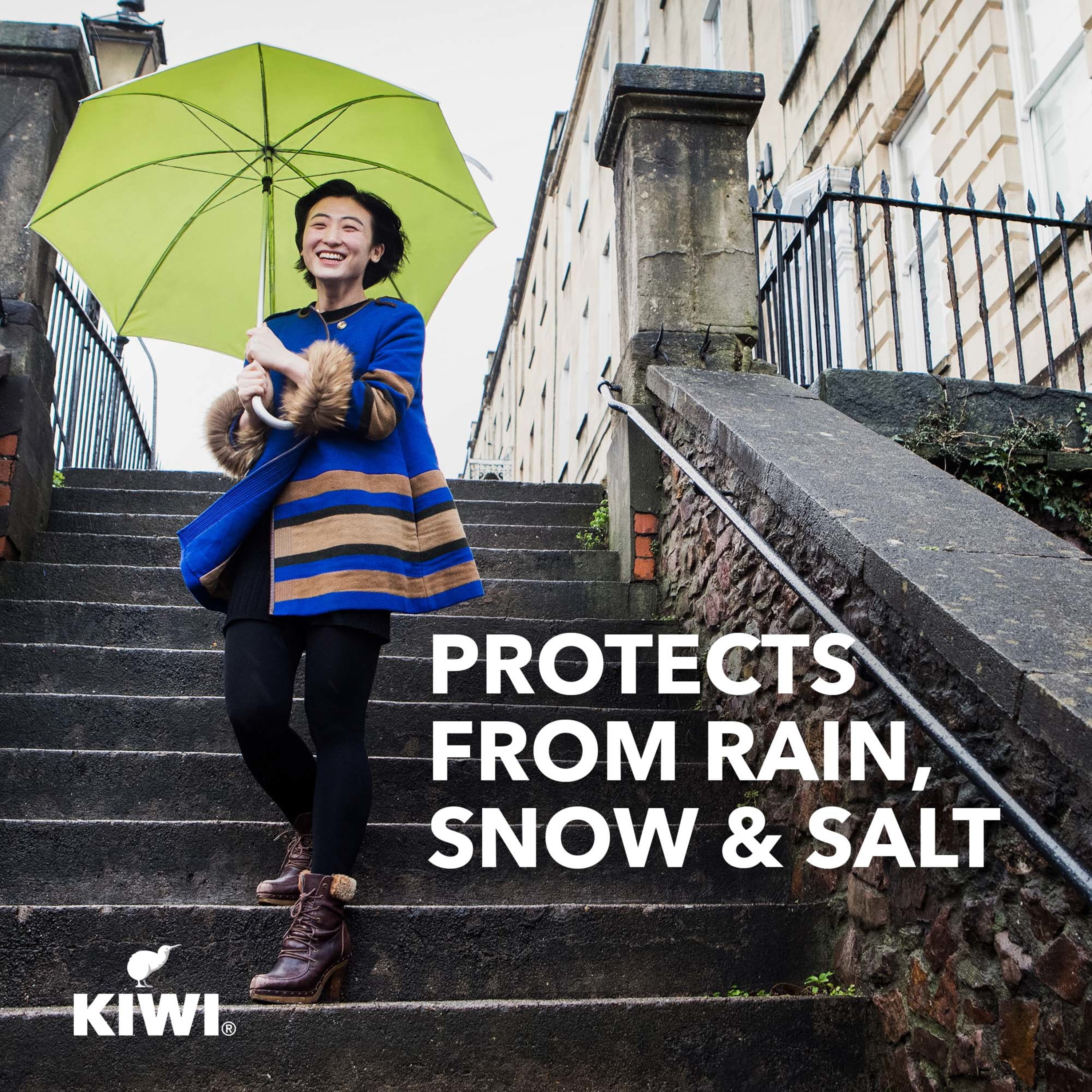 KIWI Protect-All Waterproofer Spray, Water Repellant for Shoes