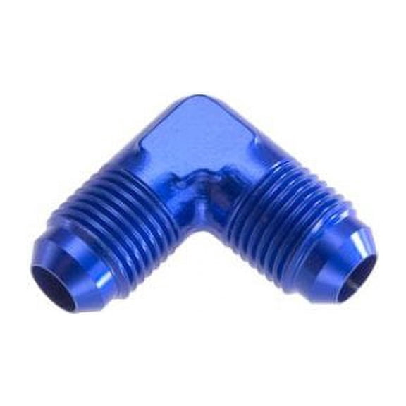 Red Horse Performance 821-03-1 RHP821-03-1 -03 MALE 90 DEGREE AN/JIC FLARE ADAPTER - BLUE