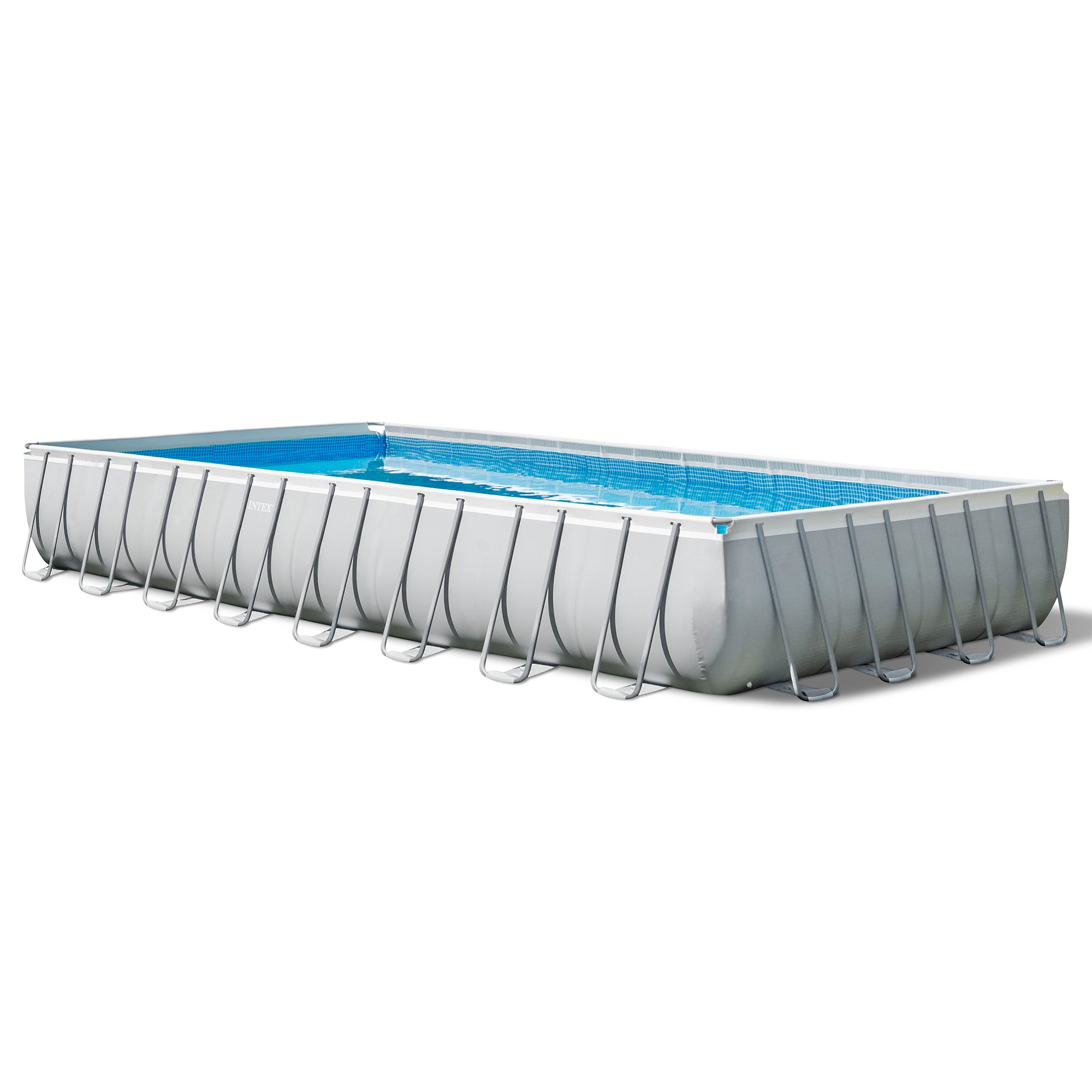 Intex 32' X 16' X 52" Rectangular Ultra Frame Swimming Pool - Walmart.com