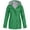 Vert, variante sur Veste Anorak Légère pour Femmes avec Capuche et Poches Zippées Sécurisées pour Entraînements en Plein Air et Vent