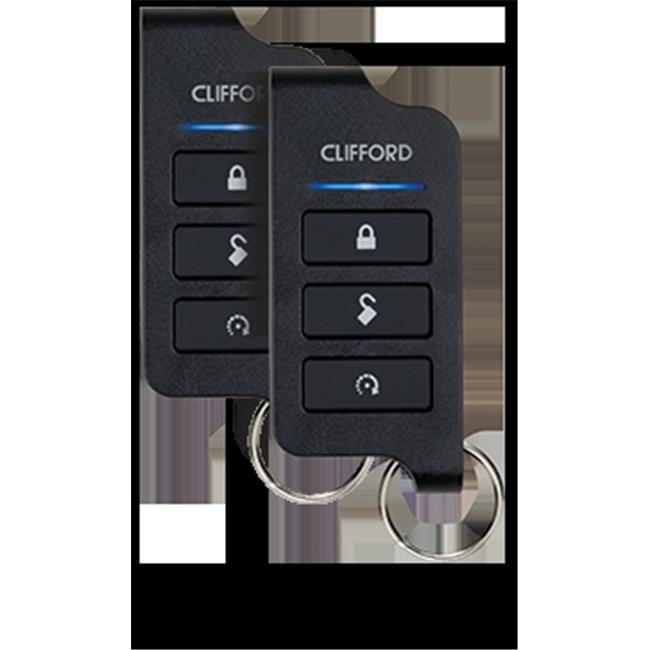 Clifford 3105X 1Way 4Button Car Alarm Vehicle Security System with