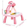 thumbnail image 2 of Drawing Projector 3+ Years Old Kids Trace and Draw Projector Toy with Music and Light Mode Projector Sketcher Desk Battery Operated Drawing Board for Christmas Gift, 2 of 7