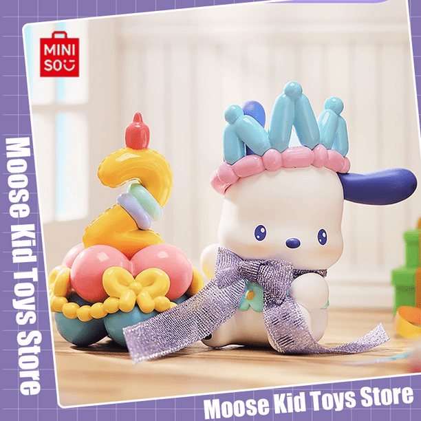 Miniso Sanrio Pochacco Balloon Fiesta Series Blind Box Toy Anime