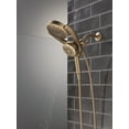 thumbnail image 7 of Delta 75419 Hydrorain 1.75 GPM 2-In1 Shower Head And Hand Shower - Black, 7 of 7