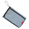 thumbnail image 2 of Multi Purpose Baby Reusable Waterproof Washable Cloth Diaper Mat Pad Storage Bag(Blue ), 2 of 4