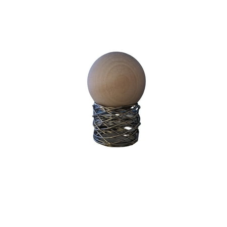 aroma43 Rhubarb Flower Scented Wood Sphere, Oil Free Diffuser